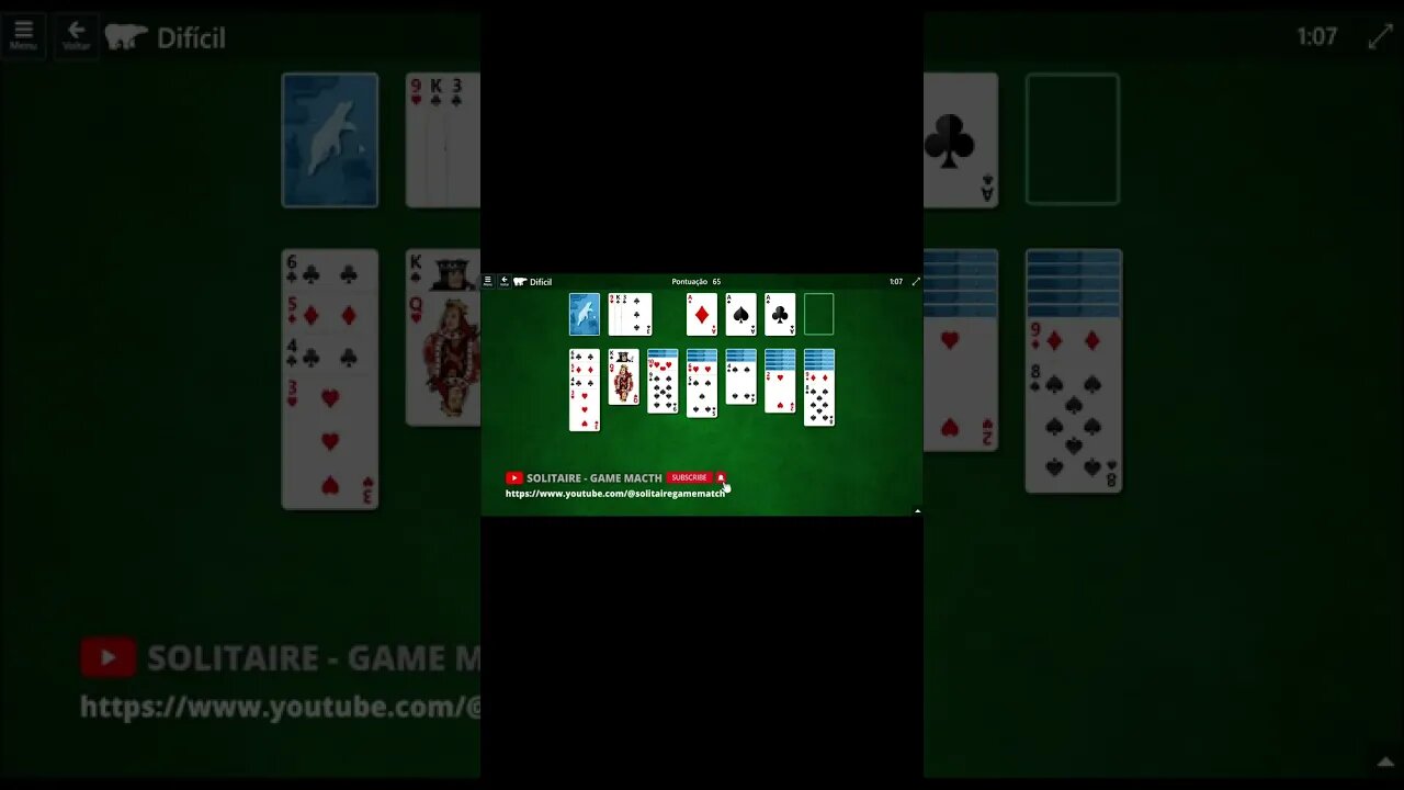 Microsoft Solitaire Collection Klondike HARD Level # 498 #shorts