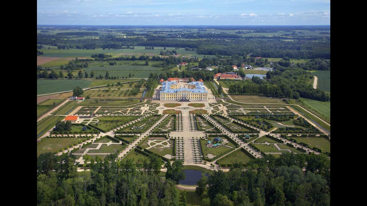 Rundāle Manor. History of the garden.