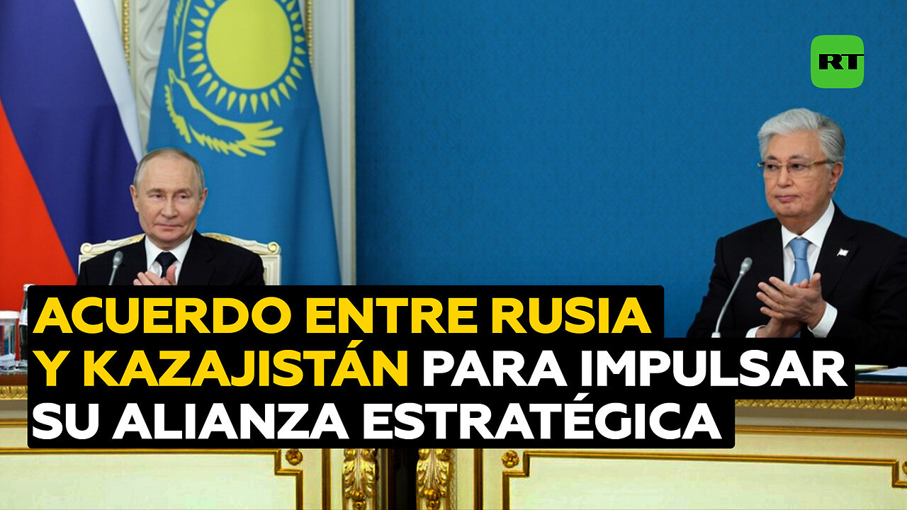 Rusia y Kazajistán acuerdan profundizar su asociación estratégica