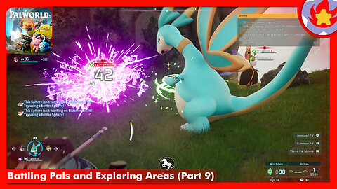 Battling Pals and Exploring Areas (Part 9) | Palworld