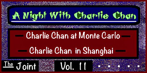 The Joint ☛ It's Charlie Chan Night #11!!! Don't forget the wontons!