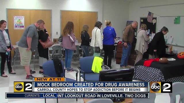 Carroll Co. Schools use interactive event to teach parents about teen drug use