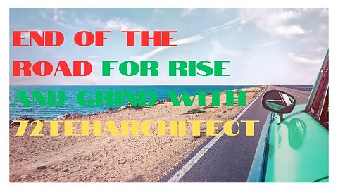 Rise & Grind with 72thearchitect " End of the Road" . My last Rise & Grind Show