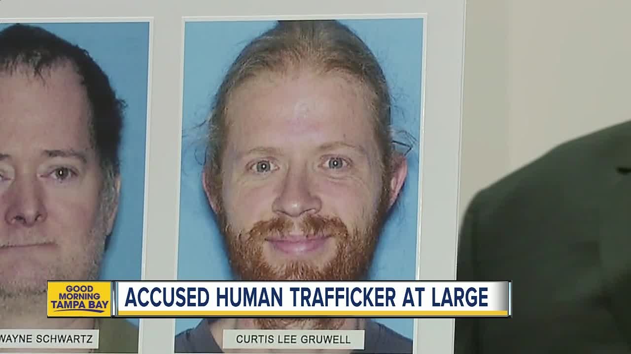 Accused human trafficker at large, 6 arrested