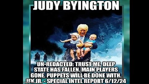 Judy Byington: Trust Me, Puppets Will Be Done With. JFK Jr.