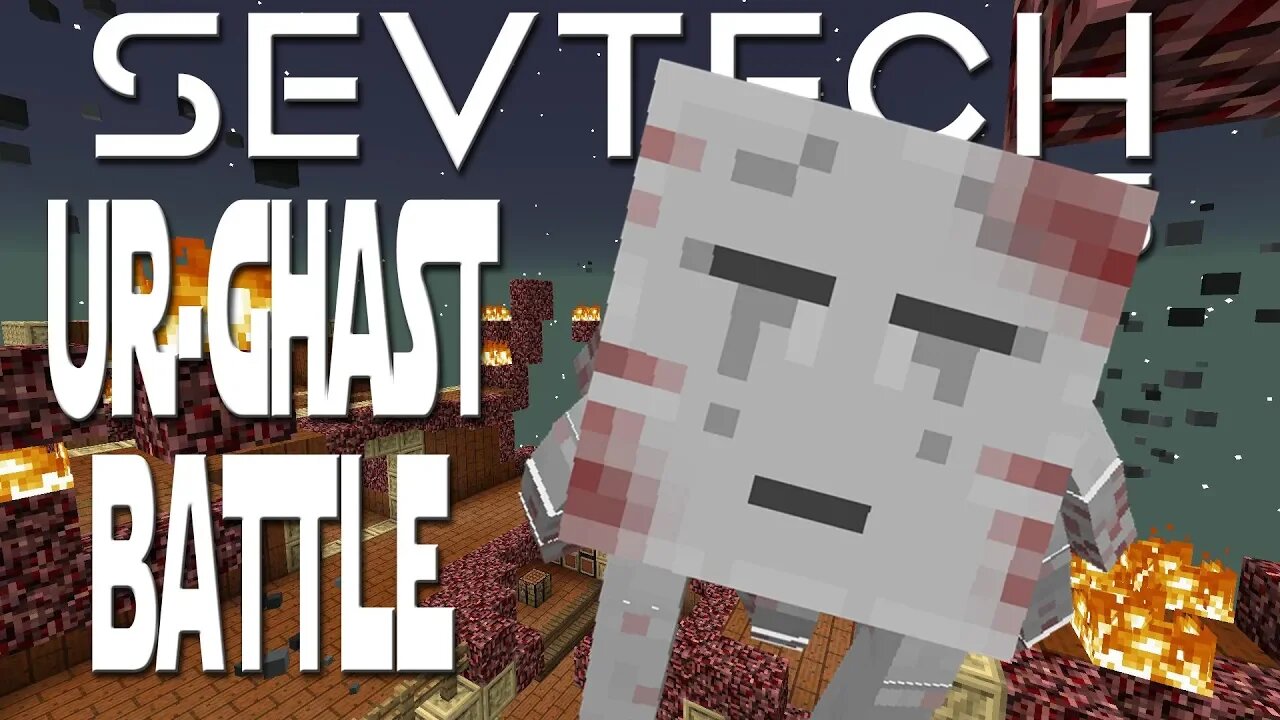 Minecraft SevTech Ages ep 31 - Ur-Ghast Tower Part 2
