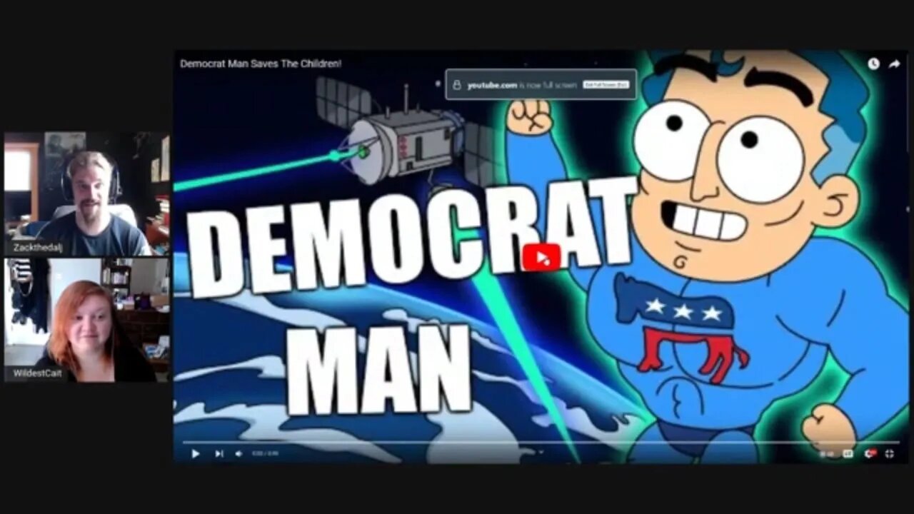 Authors React! FreedomToons - "Democrat Man Saves The Children!"