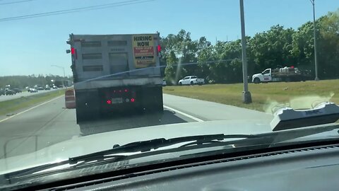 Traffic Jam Interstate 4 near Disney (took an hour to get 12 miles from there)