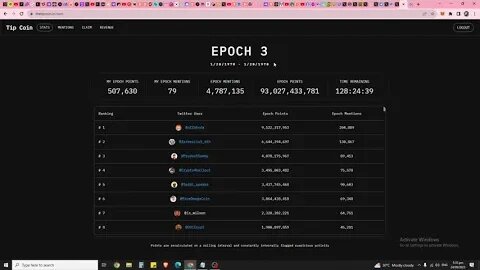 How To Find Your Missing Tipcoin $TIP Airdrop Points In Epoch 3?
