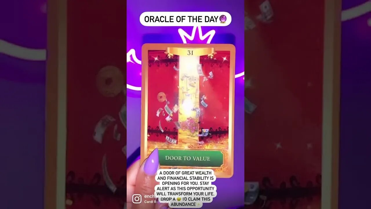 The door to value is opening. Don’t miss this opportunity 🤑
