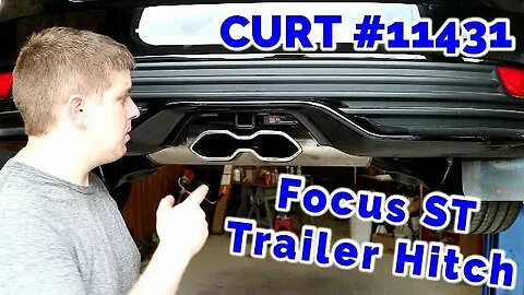 Ford Focus ST Trailer Hitch Install :: CURT 11431