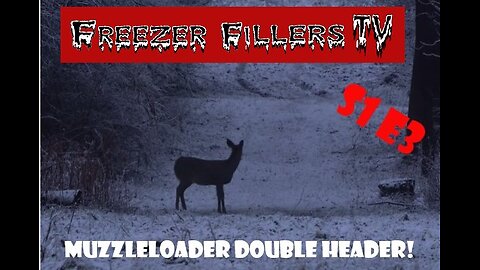 NY Muzzleloader Deer Hunt! 2 does down! S1E3