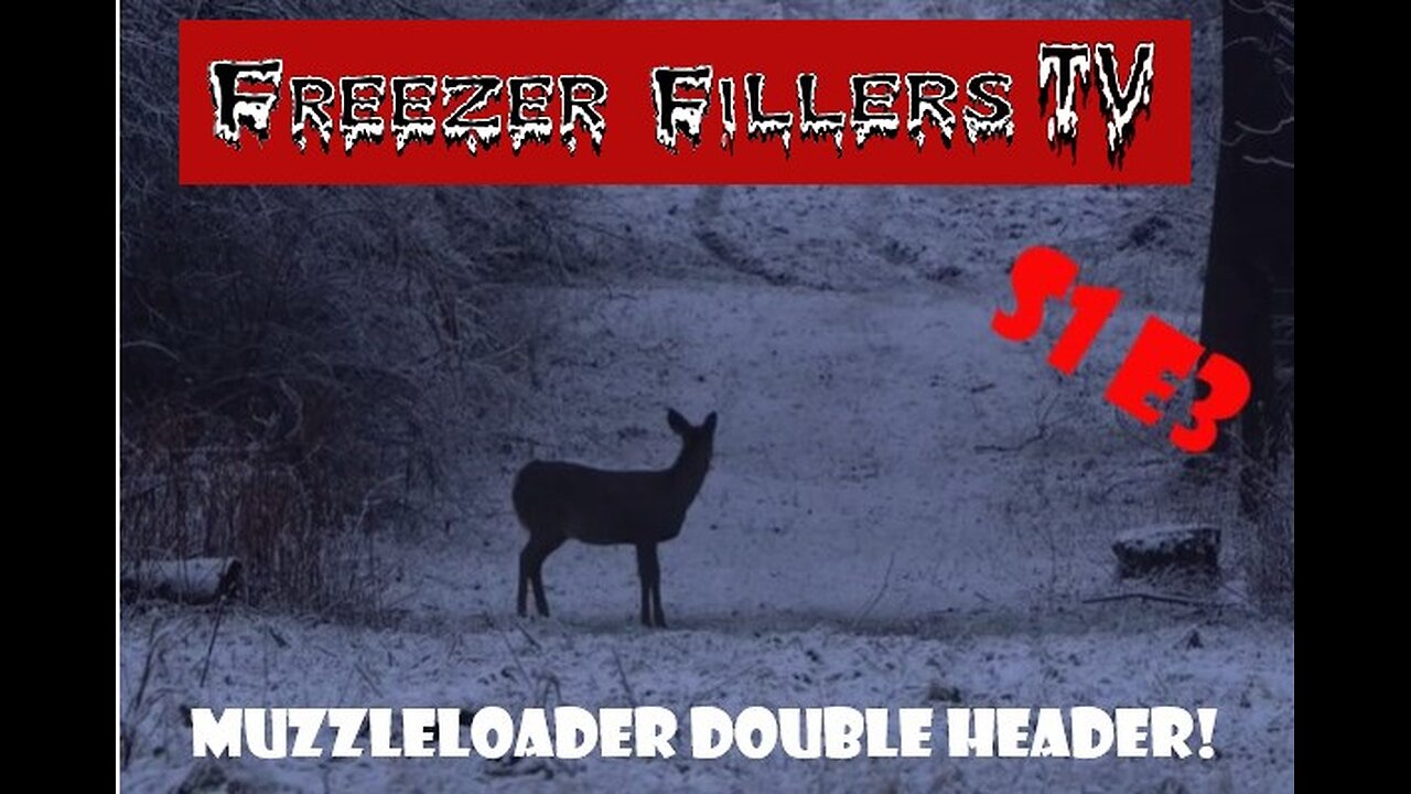 NY Muzzleloader Deer Hunt! 2 does down! S1E3