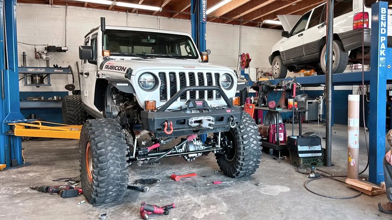 Dana Ultimate 60 Axle Install on 2020 Jeep Gladiator with 40" tires