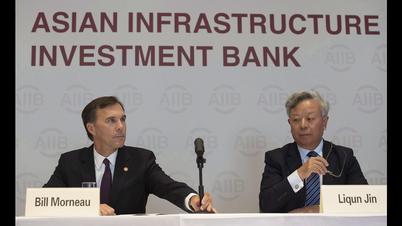 Canada halting activity with the Asian Infrastructure Investment Bank