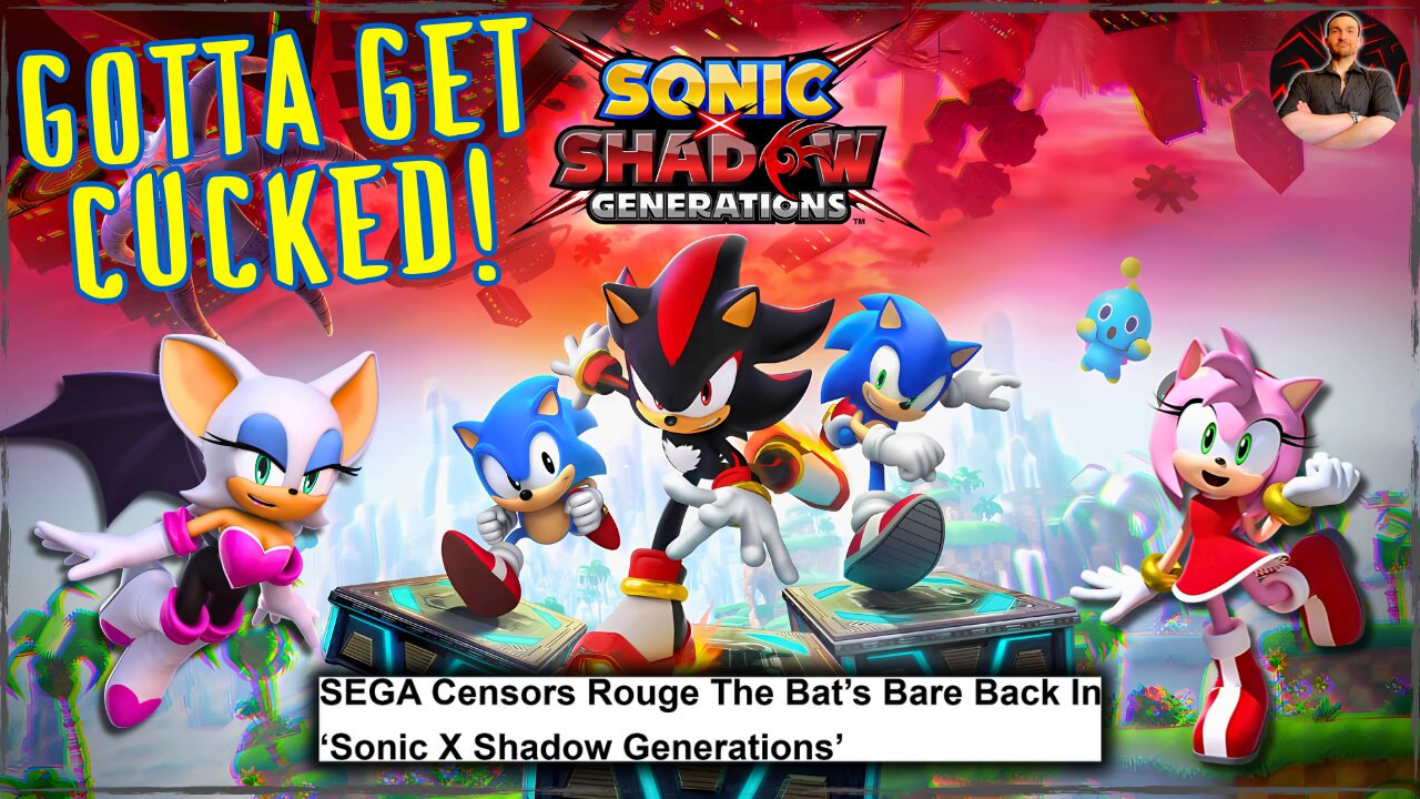 Sonic Gets CENSORED! Sega Bends the Knee to CRAZY Woke Mob!