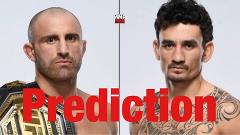 Alexander Volkanovski Vs Max Holloway 3 Prediction