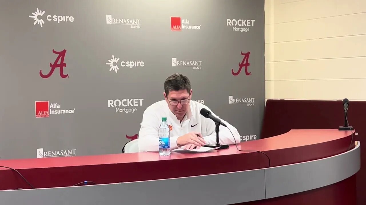 Brad Brownell postgame from Clemson's win at Alabama