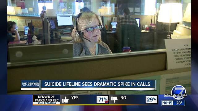 Suicide Prevention Hotline sees 40% spike in calls tied to song