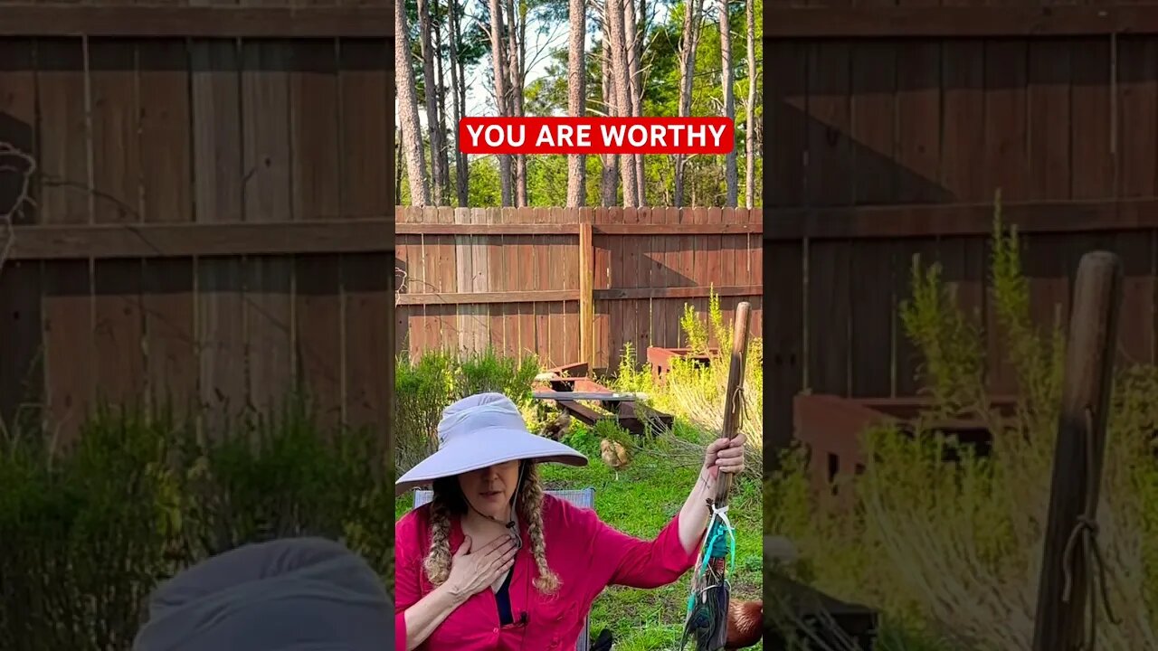 YOU ARE WORTHY 🪽#shortsfeed #goodvibes #spiritualawakening #affirmations #calm #frequency #magick