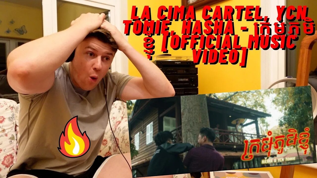 🇰🇭La Cima Cartel, YCN Tomie, Hasha - ក្រមុំភូមិខ្ញុំ((IRISH REACTION!!)) [Official Music Video]