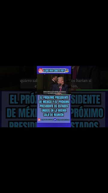 EL PRÓXIMO PRESIDENTE DE MÉXICO Y EL PRÓXIMO PRESIDENTE DE ESTADOS UNIDOS: VERÁSTEGUI Y TRUMP JUNTOS
