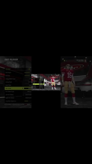 How To Create Joe Montana Franchise Roster Madden 23 #shorts