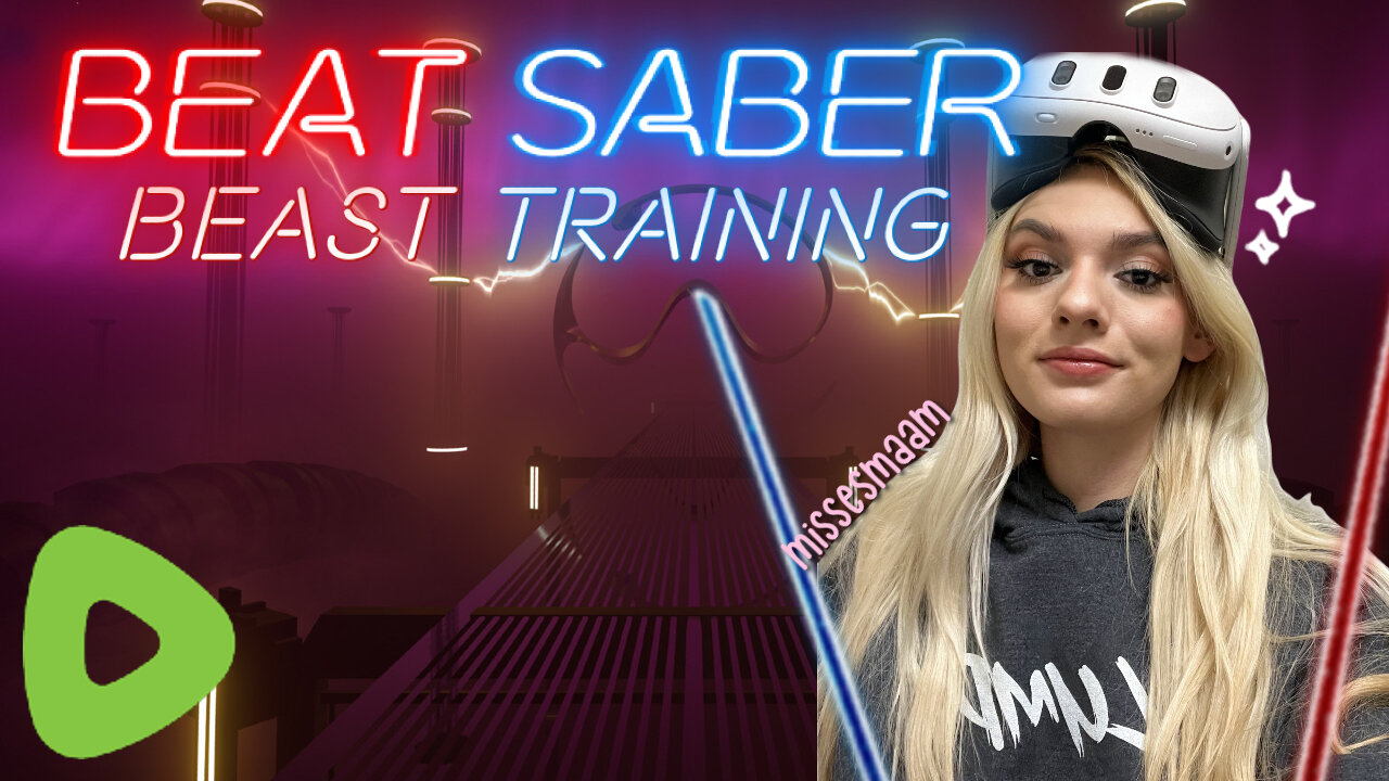 DLC Warmup + then Im goin fuckin CRAZY :: VR BeatSaber 💚✨