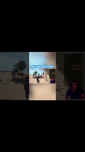 Bro said take a sniff