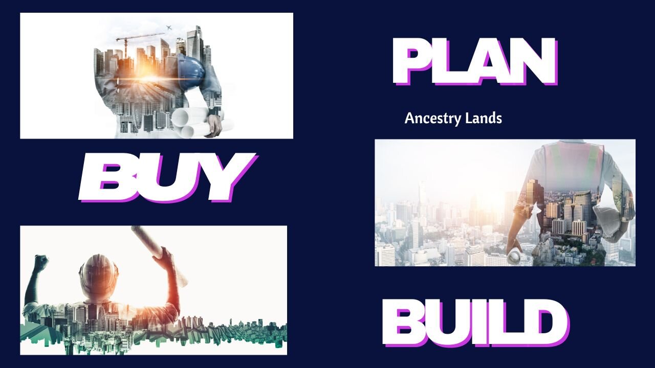 Land ownership like you've never seen. Plan - Buy - Build the key to wealth is owning land