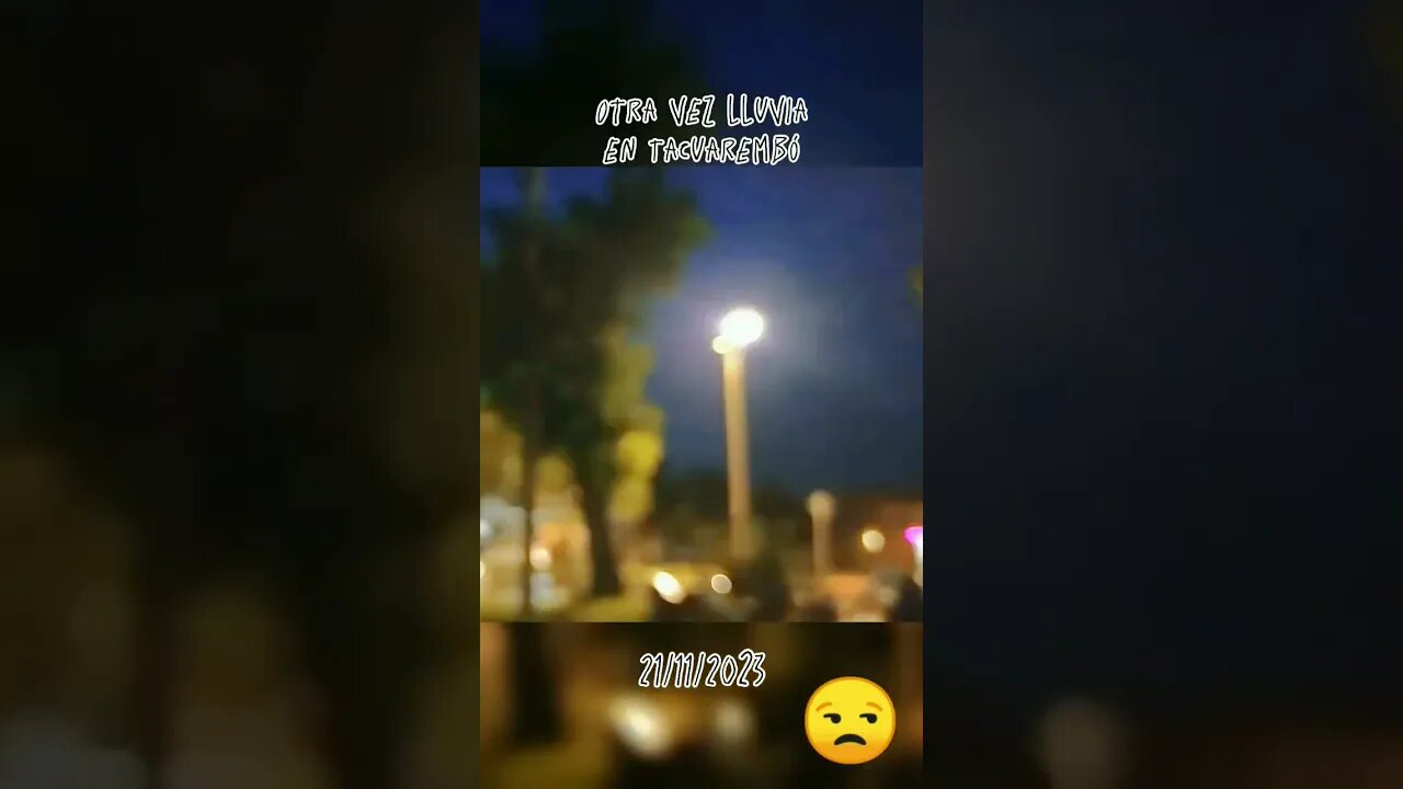 Otra vez lluvia en Tacuarembó (21/11/2023)