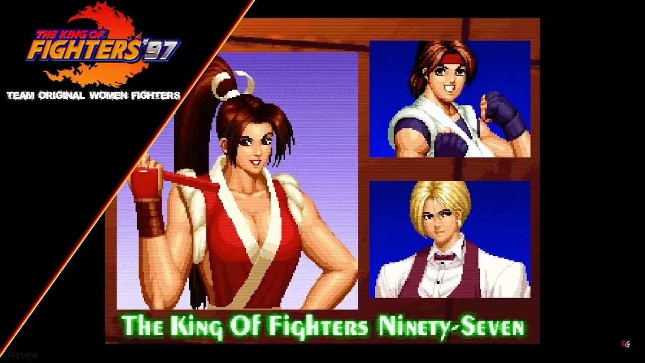 The King of Fighters 97: Arcade Mode - Team Original Women Fighters