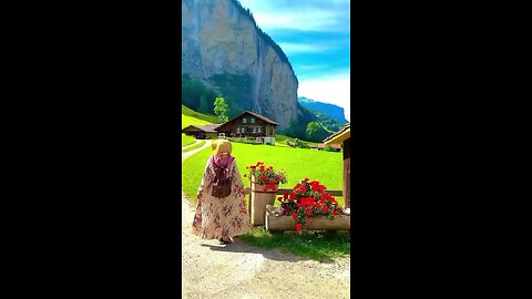 real view of Switzerland