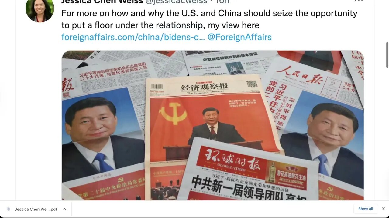 2021年20國集團峰會 - 習近平拜登會面：解讀（1）