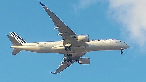 Airbus A350 F-HTYP en provenance de Paris à Fortaleza 🇨🇵🇧🇷