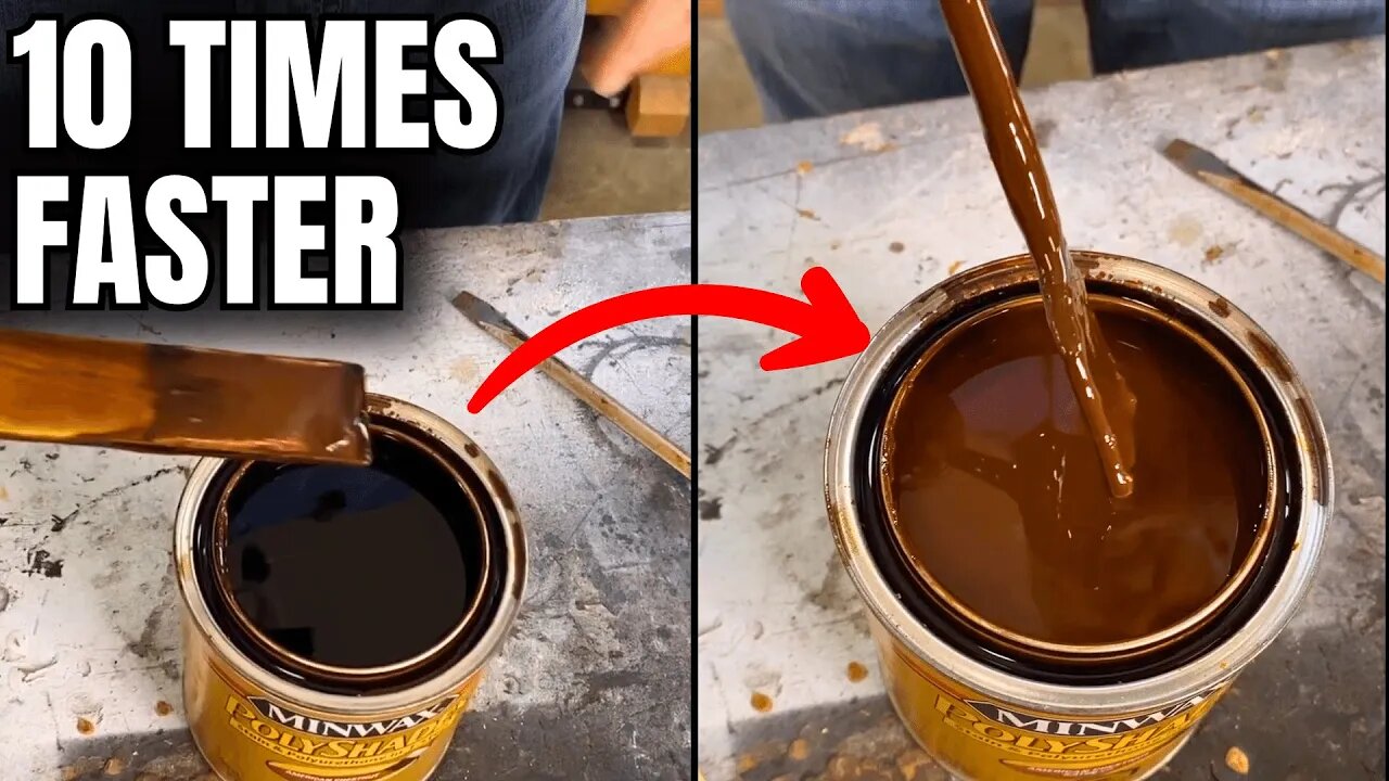 Fastest Way to Mix Wood Stain