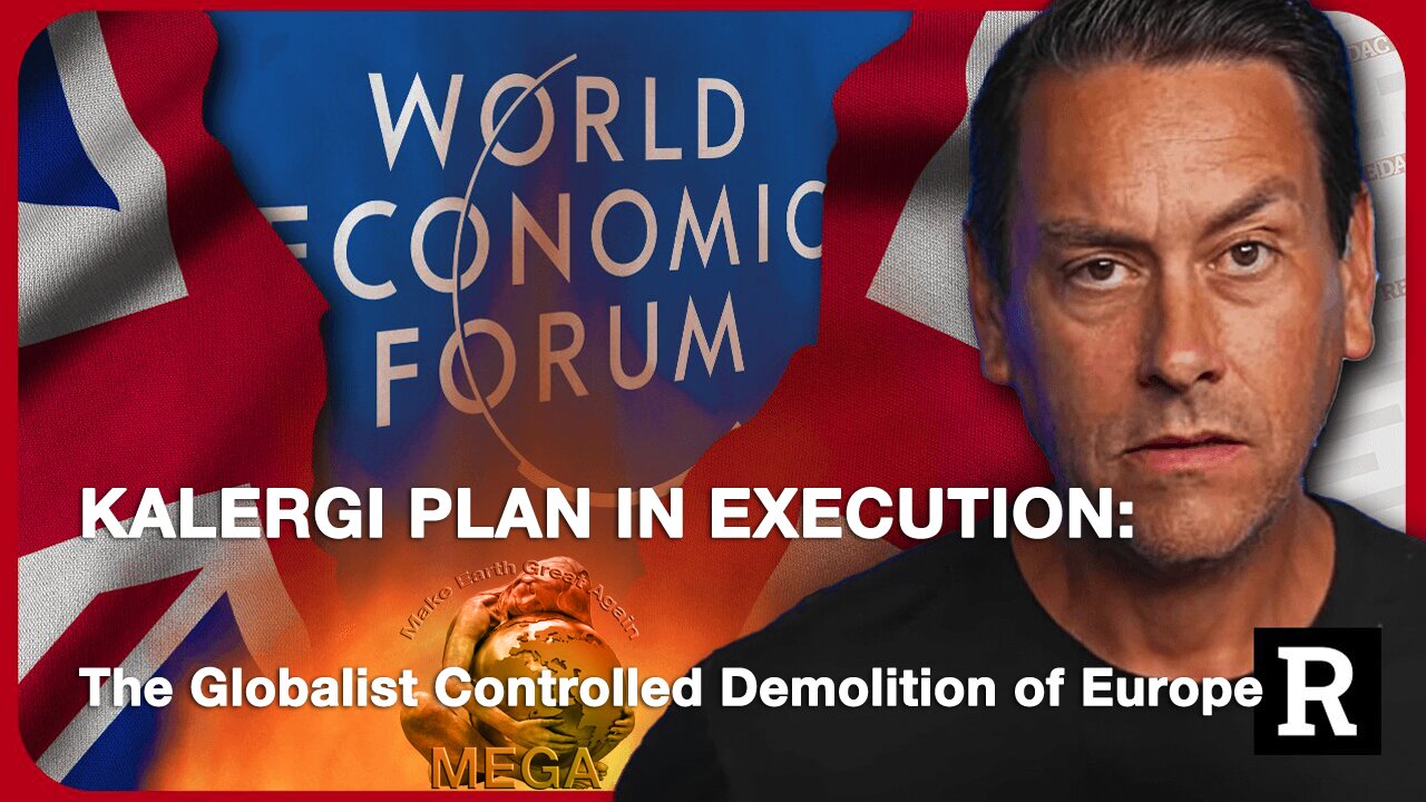 KALERGI PLAN IN EXECUTION: The Globalist Controlled Demolition of Europe | Europe is being INVADED and it's exactly what the WEF has planned | Redacted w Clayton Morris