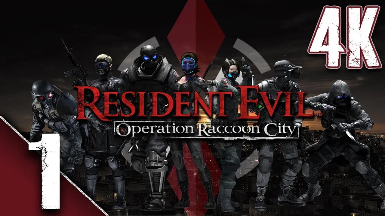 Resident Evil: Operation Racoon City - 4K 60fps - Part 1