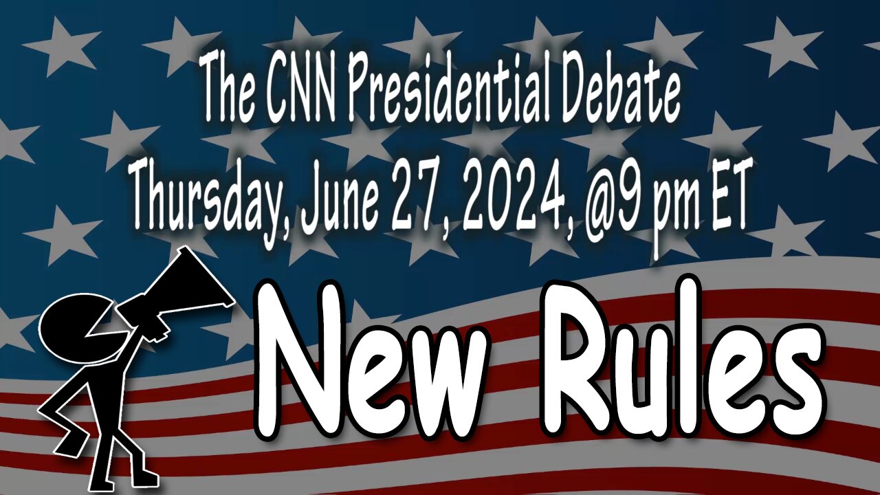 SHOCKING New Rules for Biden vs Trump 2024 Debate! 🤯 No Audience, Muted Mics, and More!