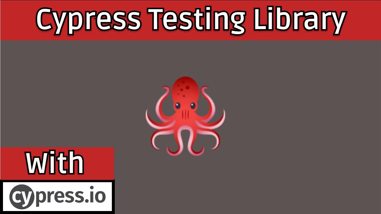 Cypress Testing Library Intro