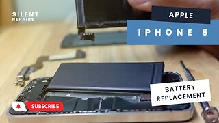 Apple Iphone 8 | Battery replacement | Repair video