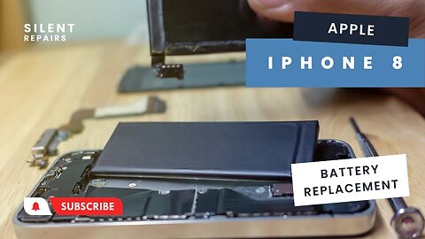 Apple Iphone 8 | Battery replacement | Repair video