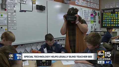 Phoenix teacher uses technology to see clearer in the classroom