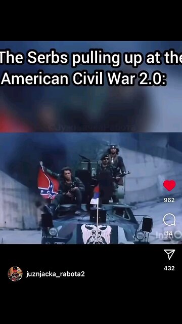 Serbs rolling into the aftermath of civil war / Nuremberg 2.0. in minecraft