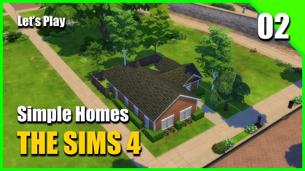 The Sims 4 Deluxe (Simple Homes) - 002 - The Orange Abode