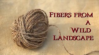 PRIMITIVE SURVIVAL, Spinning Fiber Plants On A Drop Spindle