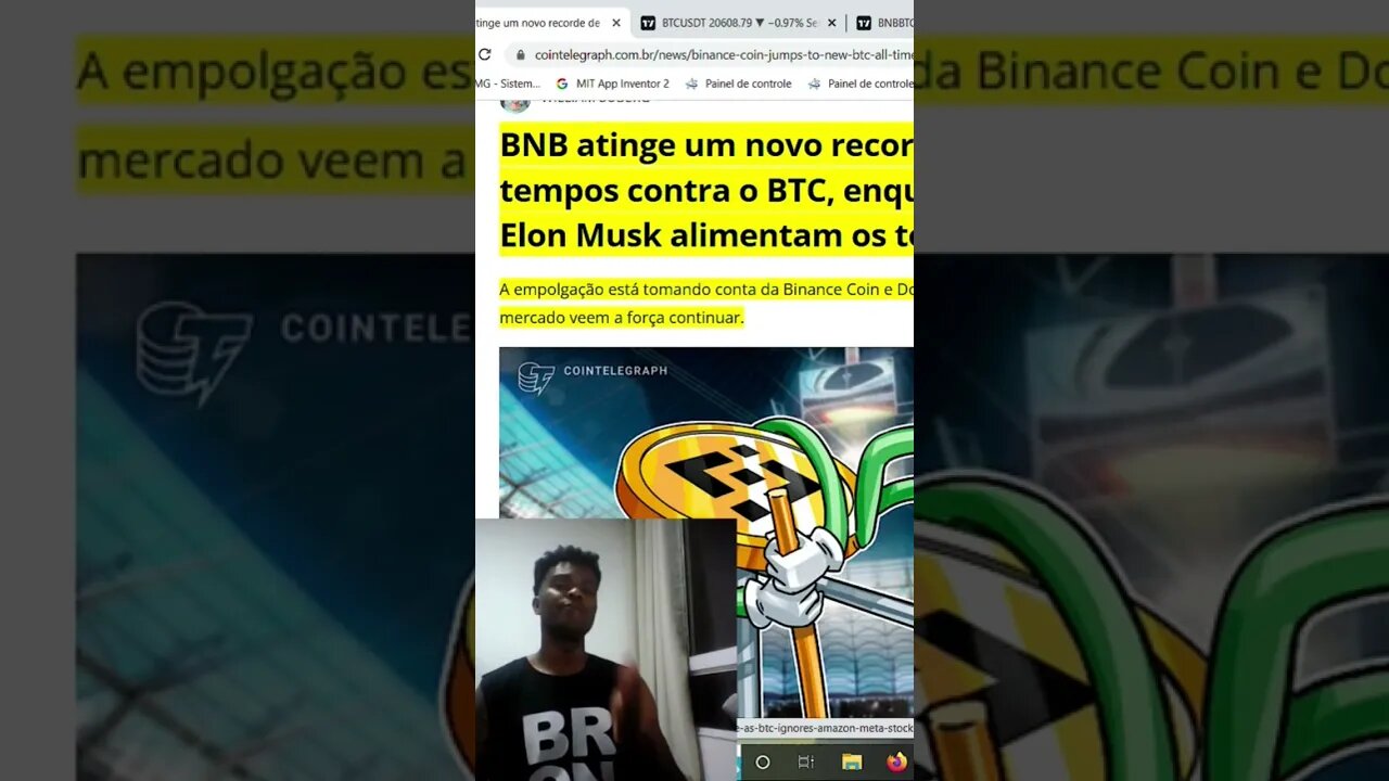 BNB SE TORNA MAIS RESILIENTE QUE O BITCOIN EM SEMANAS