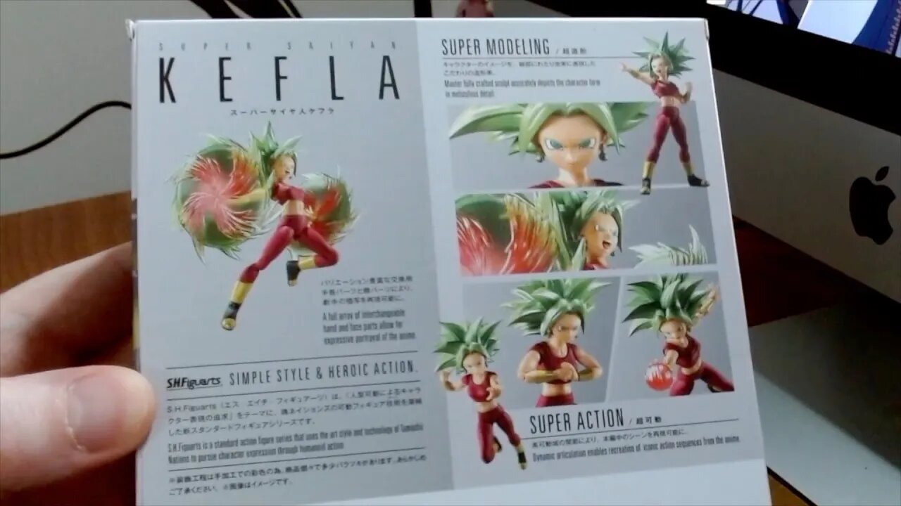 Super Saiyan Kefla Unboxing SH Figures