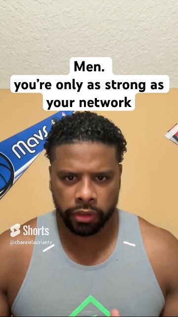 Men. you’re only as strong as your network #shorts #success #motivation #goals #mindset #friends