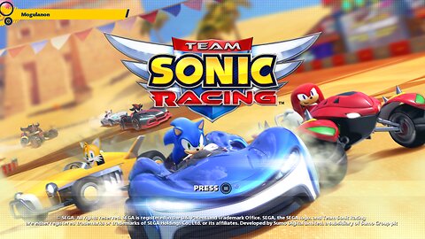 LIVE - TEAM SONIC RACING SPLITSCREEN CO-OP EXPERT DIFFICULTY